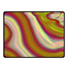 Artificial Colorful Lava Background Fleece Blanket (small) by Simbadda