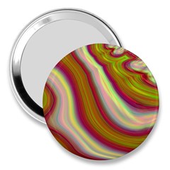 Artificial Colorful Lava Background 3  Handbag Mirrors by Simbadda