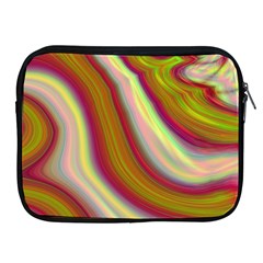 Artificial Colorful Lava Background Apple Ipad 2/3/4 Zipper Cases by Simbadda