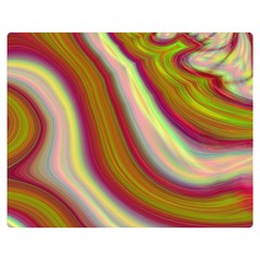 Artificial Colorful Lava Background Double Sided Flano Blanket (medium)  by Simbadda