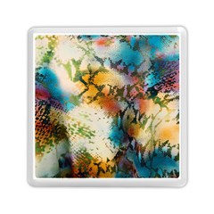 Abstract Color Splash Background Colorful Wallpaper Memory Card Reader (square)  by Simbadda