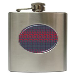 Abstract Tiling Pattern Background Hip Flask (6 Oz) by Simbadda