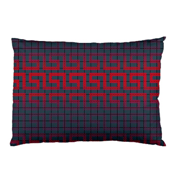 Abstract Tiling Pattern Background Pillow Case