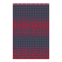 Abstract Tiling Pattern Background Shower Curtain 48  X 72  (small)  by Simbadda