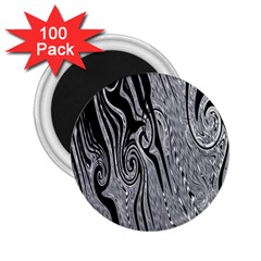 Abstract Swirling Pattern Background Wallpaper 2 25  Magnets (100 Pack)  by Simbadda