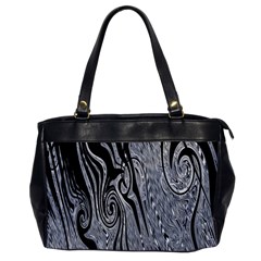 Abstract Swirling Pattern Background Wallpaper Office Handbags by Simbadda