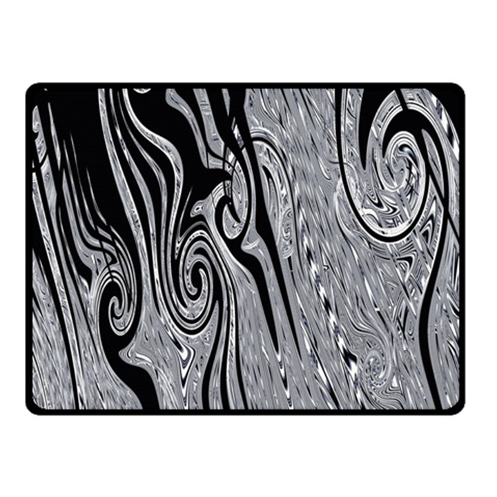 Abstract Swirling Pattern Background Wallpaper Fleece Blanket (Small)