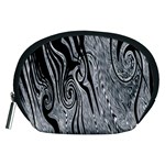 Abstract Swirling Pattern Background Wallpaper Accessory Pouches (Medium)  Front