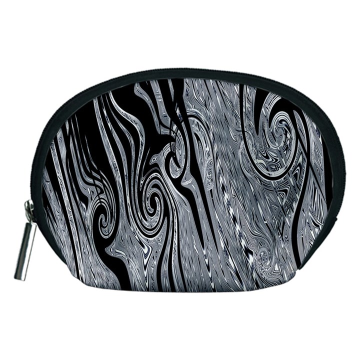 Abstract Swirling Pattern Background Wallpaper Accessory Pouches (Medium) 