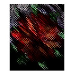 Abstract Green And Red Background Shower Curtain 60  X 72  (medium)  by Simbadda