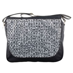 Abstract Knots Background Design Pattern Messenger Bags by Simbadda