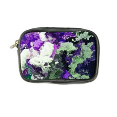 Background Abstract With Green And Purple Hues Coin Purse by Simbadda