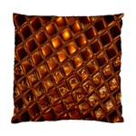 Caramel Honeycomb An Abstract Image Standard Cushion Case (Two Sides) Back