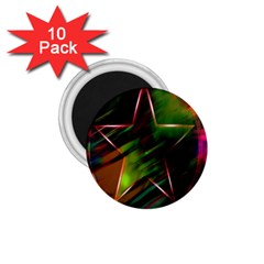 Colorful Background Star 1 75  Magnets (10 Pack)  by Simbadda