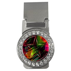 Colorful Background Star Money Clips (cz)  by Simbadda