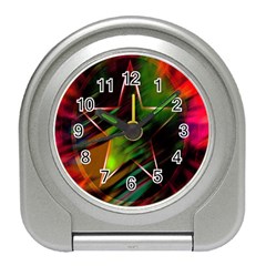 Colorful Background Star Travel Alarm Clocks by Simbadda