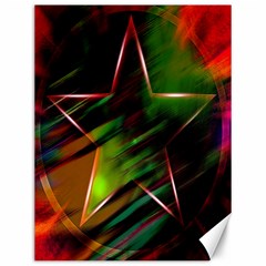 Colorful Background Star Canvas 12  X 16   by Simbadda