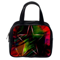 Colorful Background Star Classic Handbags (one Side) by Simbadda