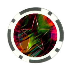 Colorful Background Star Poker Chip Card Guard (10 Pack) by Simbadda