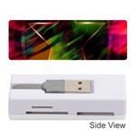 Colorful Background Star Memory Card Reader (Stick)  Front