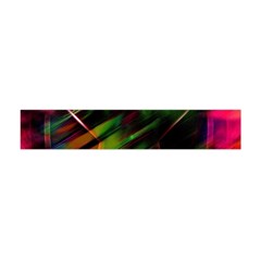 Colorful Background Star Flano Scarf (mini) by Simbadda