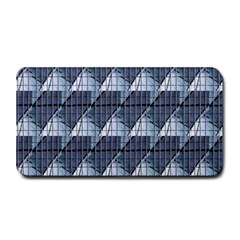 Snow Peak Abstract Blue Wallpaper Medium Bar Mats by Simbadda