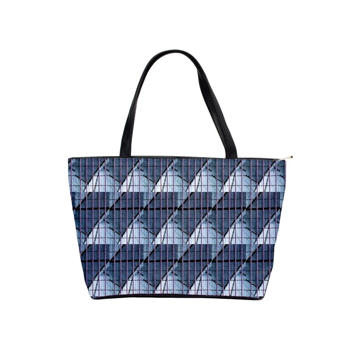 Snow Peak Abstract Blue Wallpaper Shoulder Handbags