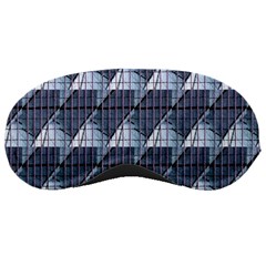 Snow Peak Abstract Blue Wallpaper Sleeping Masks