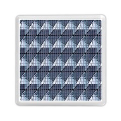 Snow Peak Abstract Blue Wallpaper Memory Card Reader (square)  by Simbadda