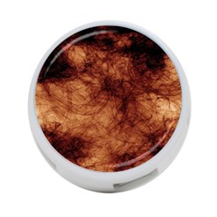 Abstract Brown Smoke 4-port Usb Hub (one Side) by Simbadda