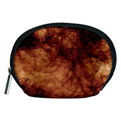 Abstract Brown Smoke Accessory Pouches (medium)  by Simbadda