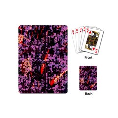 Abstract Painting Digital Graphic Art Playing Cards (mini)  by Simbadda