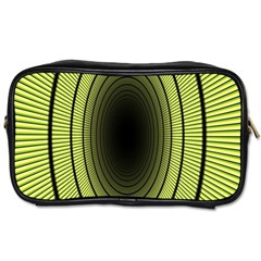 Spiral Tunnel Abstract Background Pattern Toiletries Bags by Simbadda