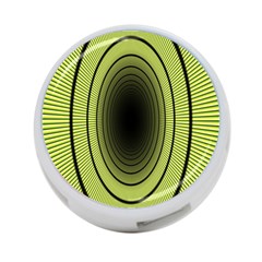 Spiral Tunnel Abstract Background Pattern 4-port Usb Hub (two Sides)  by Simbadda