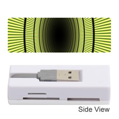 Spiral Tunnel Abstract Background Pattern Memory Card Reader (stick)  by Simbadda