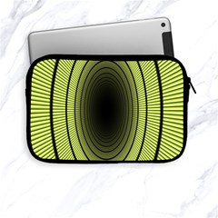 Spiral Tunnel Abstract Background Pattern Apple Ipad Mini Zipper Cases by Simbadda