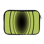 Spiral Tunnel Abstract Background Pattern Apple MacBook Pro 17  Zipper Case Front