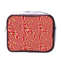 Abstract Neutral Pattern Mini Toiletries Bags by Simbadda