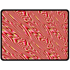 Abstract Neutral Pattern Fleece Blanket (large) 