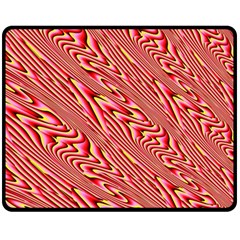 Abstract Neutral Pattern Fleece Blanket (medium) 