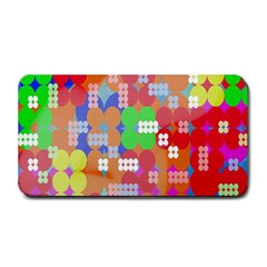 Abstract Polka Dot Pattern Digitally Created Abstract Background Pattern With An Urban Feel Medium Bar Mats by Simbadda