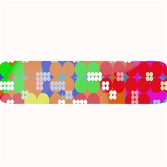 Abstract Polka Dot Pattern Digitally Created Abstract Background Pattern With An Urban Feel Large Bar Mats by Simbadda