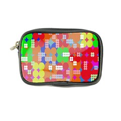 Abstract Polka Dot Pattern Digitally Created Abstract Background Pattern With An Urban Feel Coin Purse by Simbadda