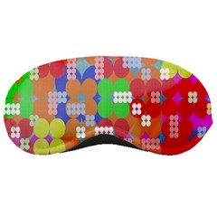 Abstract Polka Dot Pattern Digitally Created Abstract Background Pattern With An Urban Feel Sleeping Masks by Simbadda