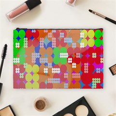 Abstract Polka Dot Pattern Digitally Created Abstract Background Pattern With An Urban Feel Cosmetic Bag (large) 