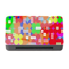 Abstract Polka Dot Pattern Digitally Created Abstract Background Pattern With An Urban Feel Memory Card Reader With Cf by Simbadda