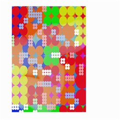 Abstract Polka Dot Pattern Digitally Created Abstract Background Pattern With An Urban Feel Large Garden Flag (two Sides)