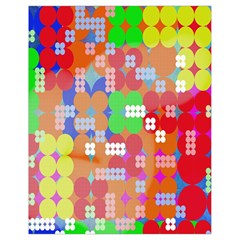 Abstract Polka Dot Pattern Digitally Created Abstract Background Pattern With An Urban Feel Drawstring Bag (small)