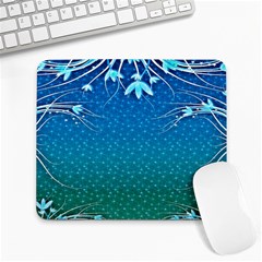 Floral 2d Illustration Background Large Mousepads