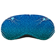 Floral 2d Illustration Background Sleeping Masks